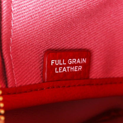 Marc Jacobs Grained Calfskin Medium The Tote Bag True Red 8 of 13