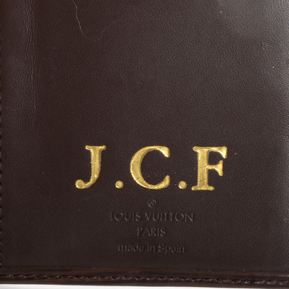 Louis Vuitton Epi Porte-Cartes Credit Yen Wallet Moka 5 of 6