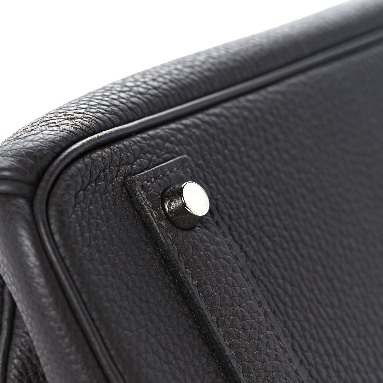 Hermes Togo Birkin 40 Etain 9 of 38