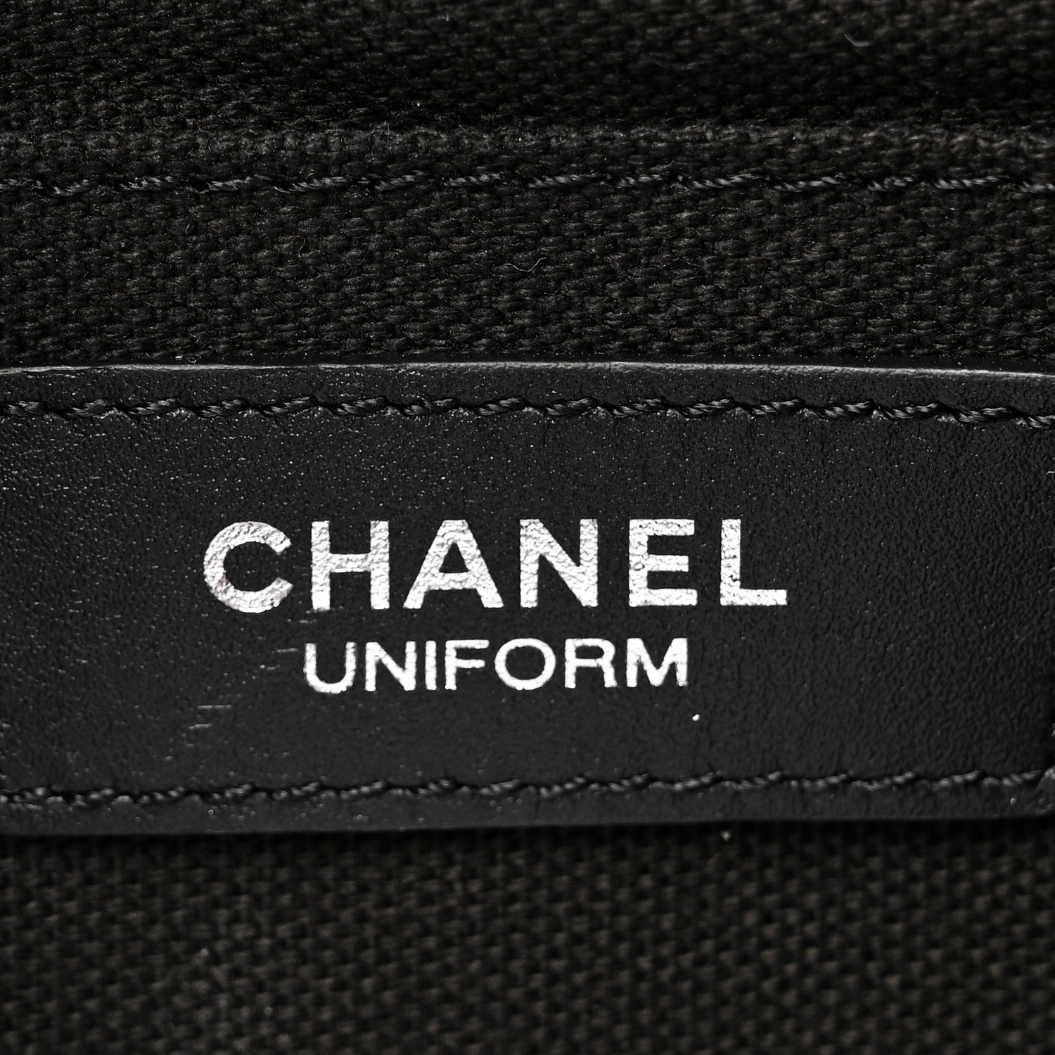 Chanel Calfskin Quilted CC Uniform Flap Belt Bag Black 6 of 10