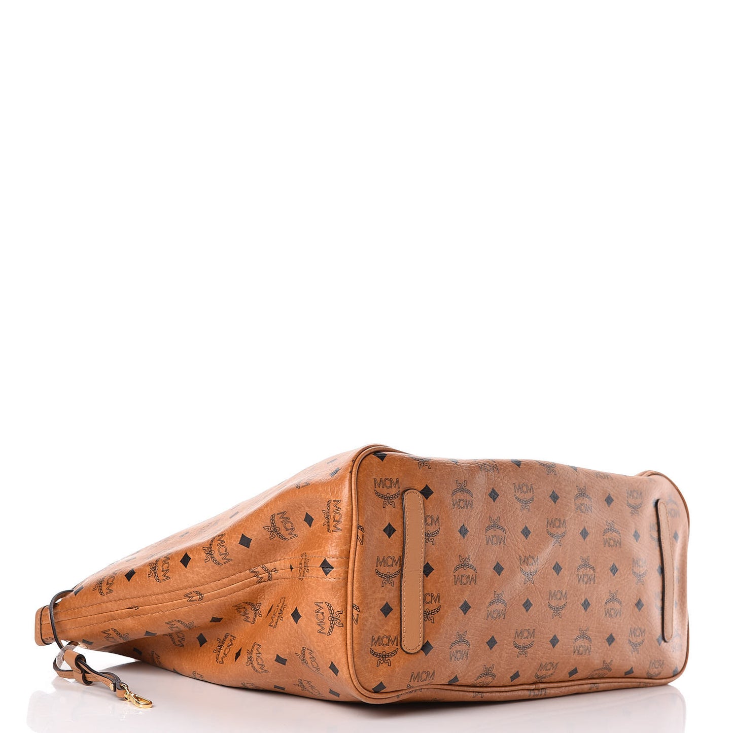 Visetos Large Liz Reversible Shopper Tote Cognac