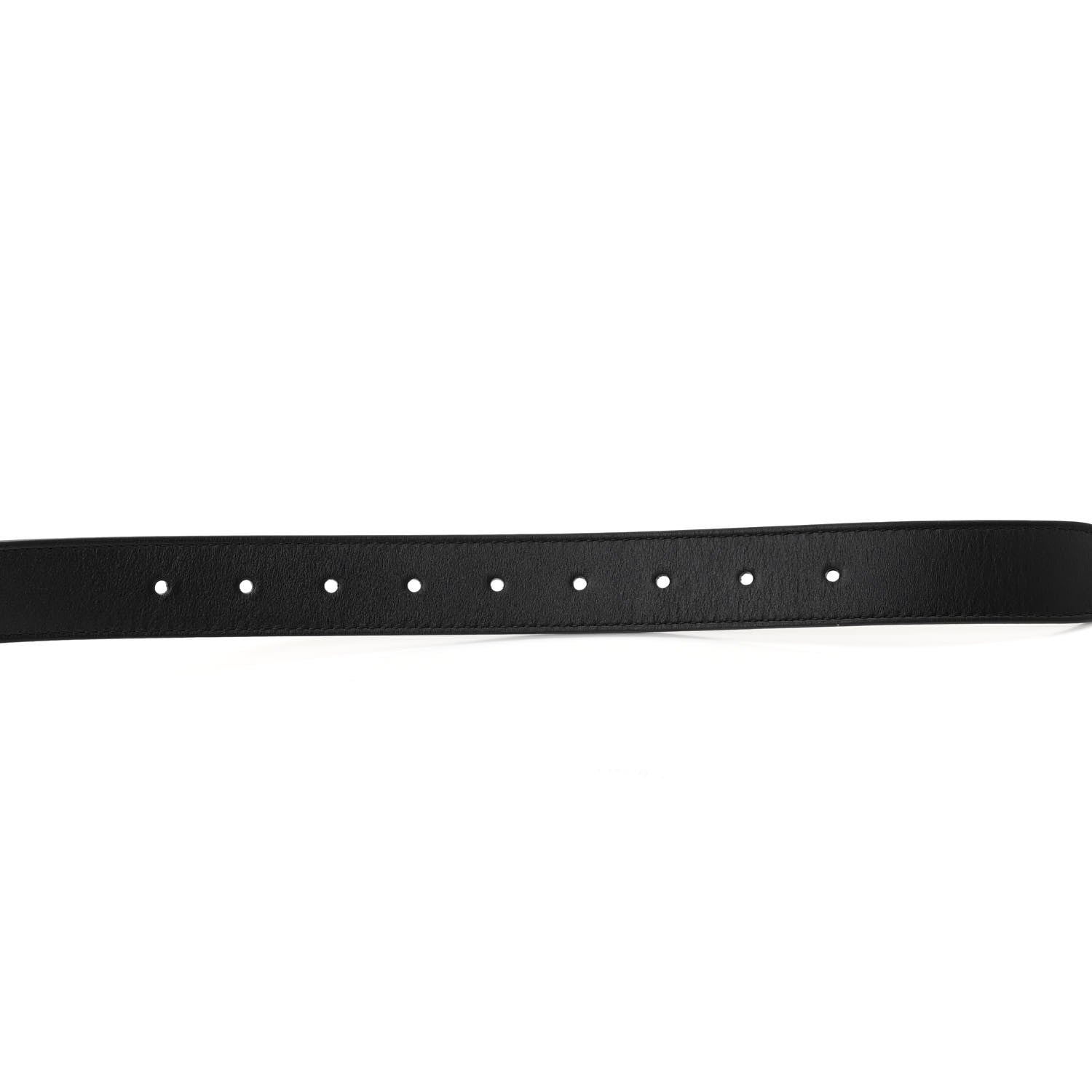 Gucci Calfskin Matelasse GG Marmont Belt Bag 85 34 Black 11 of 11