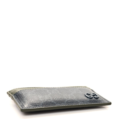 Gucci GG Supreme Monogram Bi-Color Card Holder Black 4 of 6
