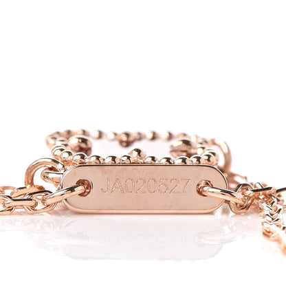 Van Cleef & Arpels 18K Rose Gold Carnelian Sweet Alhambra Bracelet 5 of 7