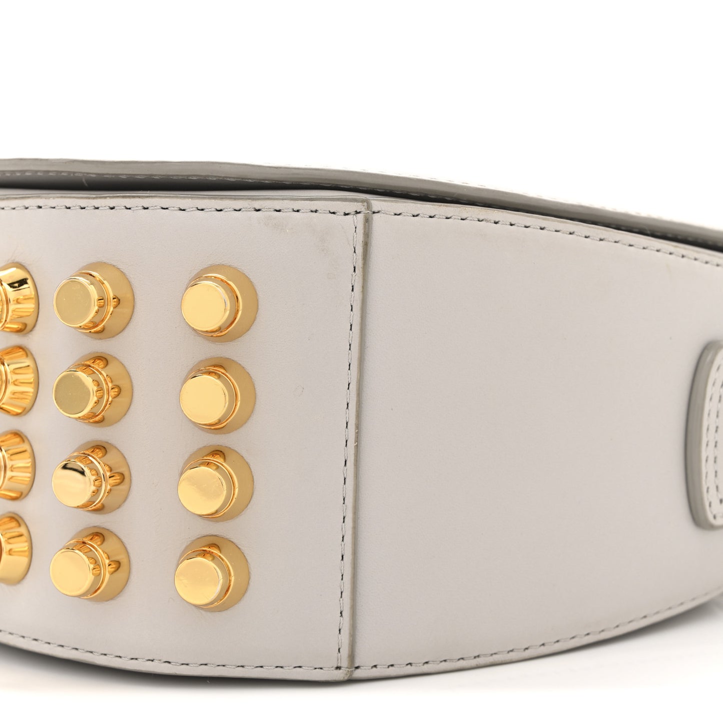 Calfskin Small Lia Sling Sweatshirt  Pale Gold Hardware