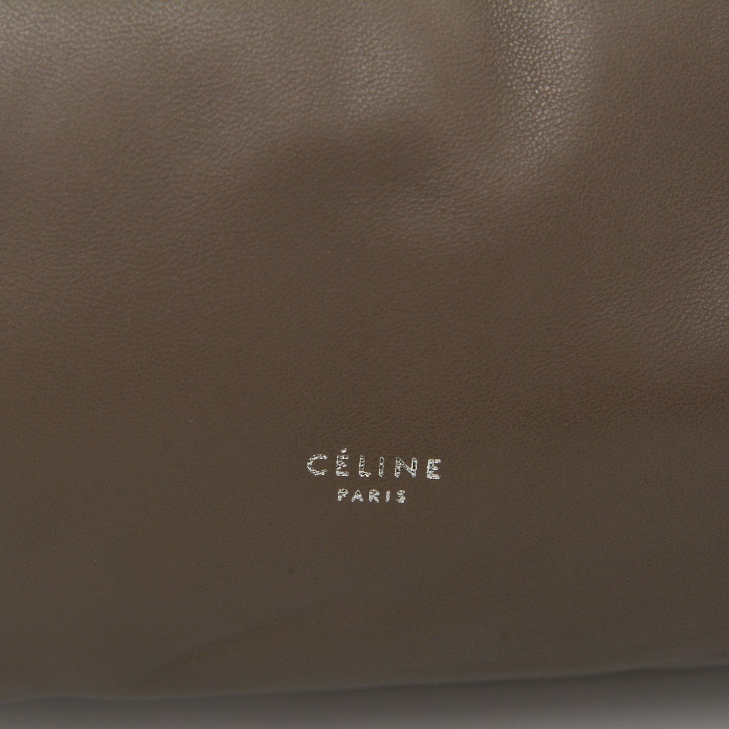 Smooth Lambskin Medium Pillow Flap Grey