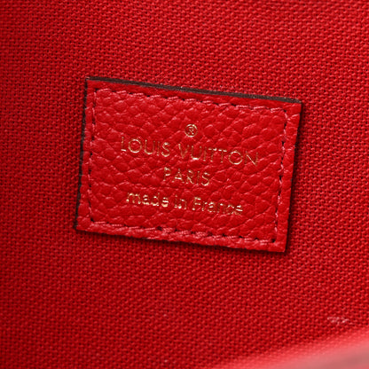 Louis Vuitton Empreinte Pochette Felicie Chain Wallet Scarlet 7 of 15