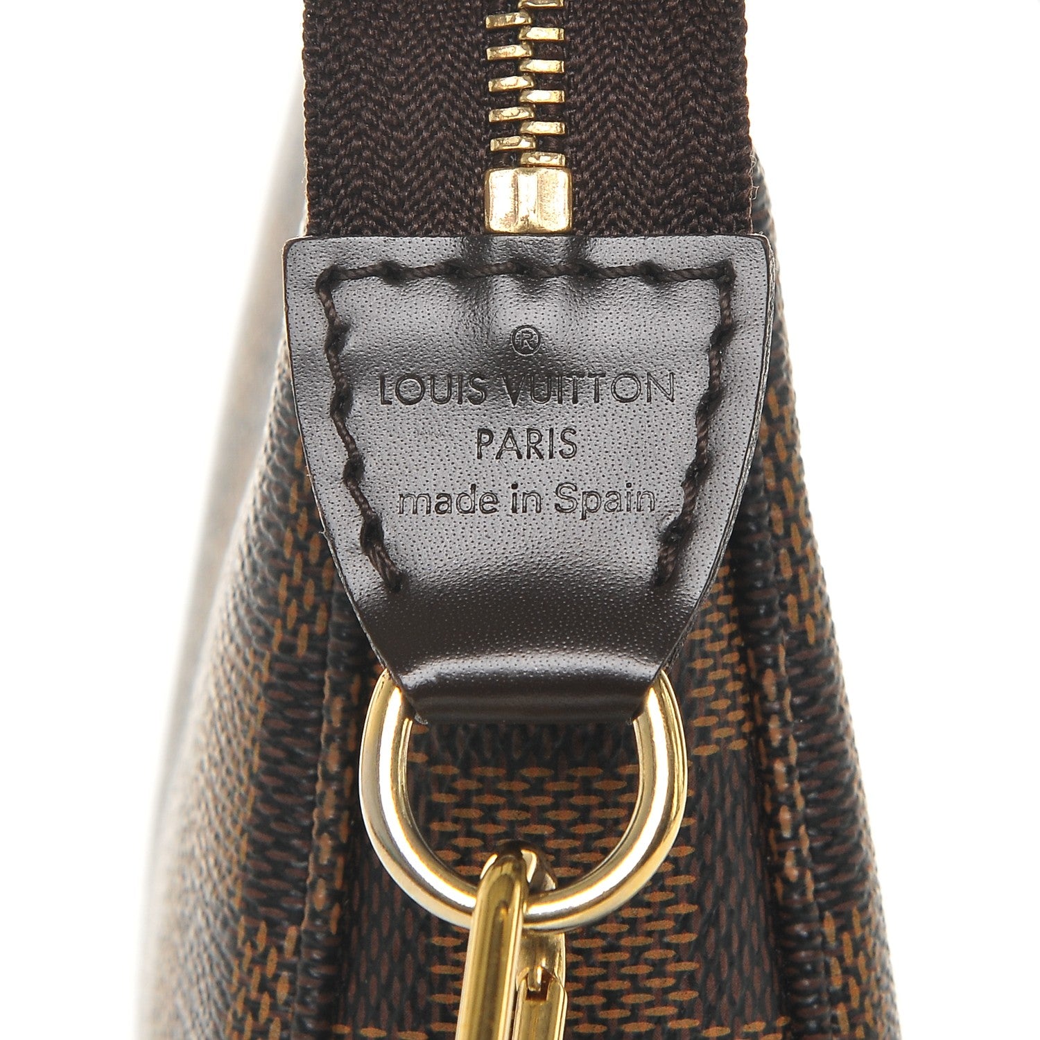 Louis Vuitton Damier Ebene Pochette Accessories NM 6 of 6