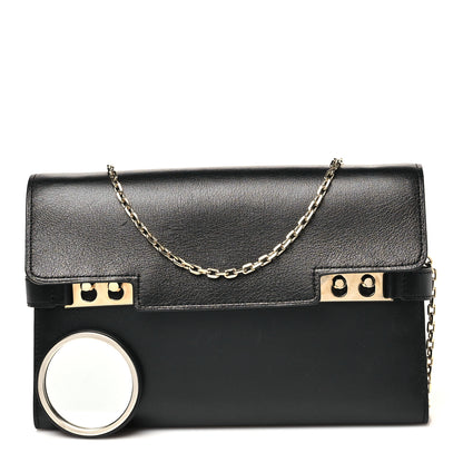 Delvaux Calfskin Tempete Pochette Black 3 of 10