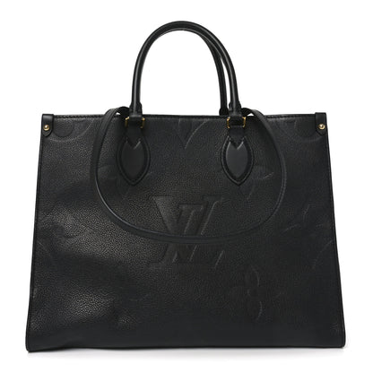 Louis Vuitton Empreinte Monogram Giant Onthego MM Black 1 of 9