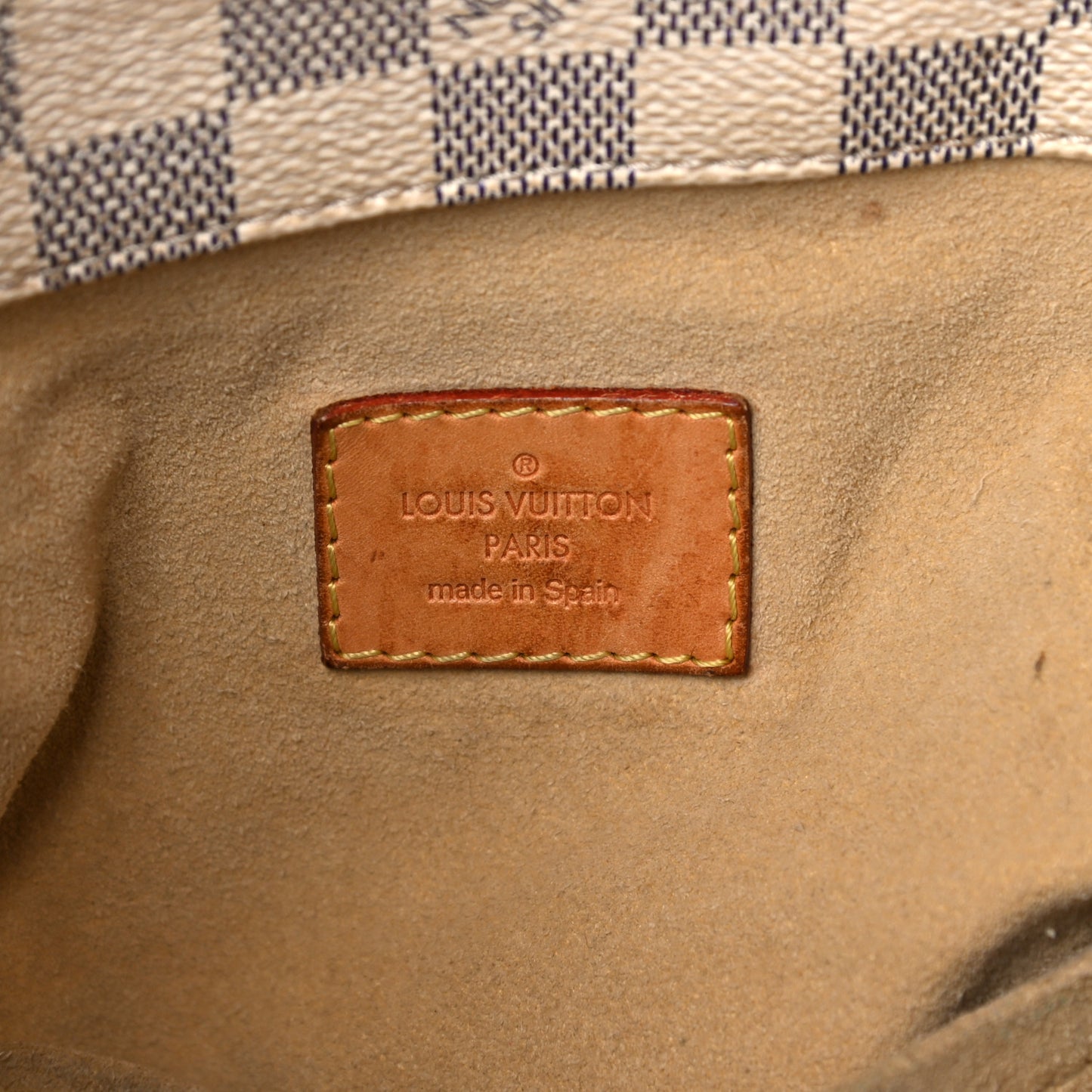 Damier Azur Artsy MM
