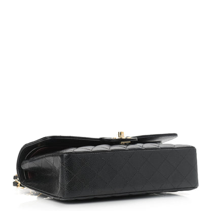 Chanel Caviar Quilted Medium Double Flap Black 4 of 10