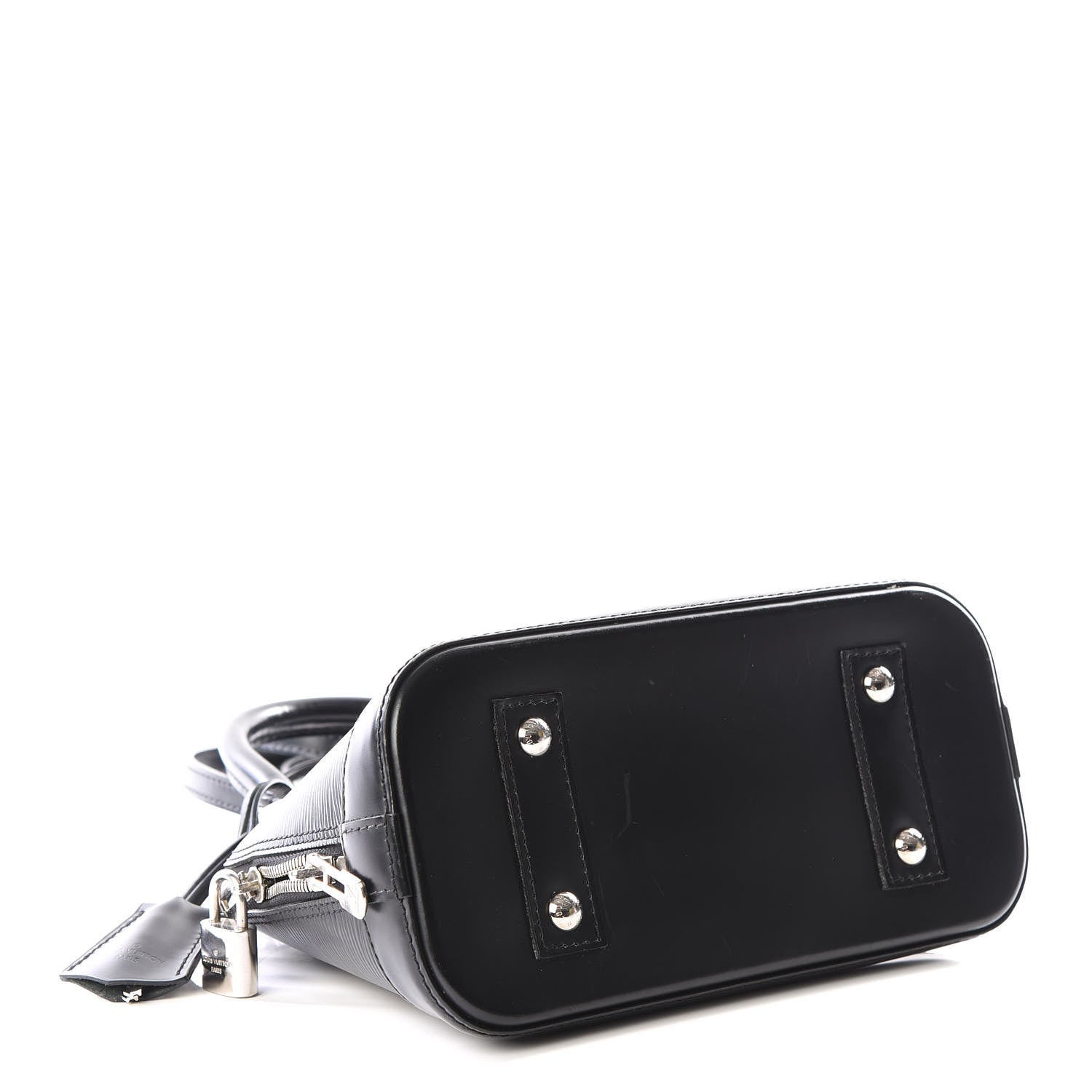 Louis Vuitton Epi Alma BB Black 3 of 12