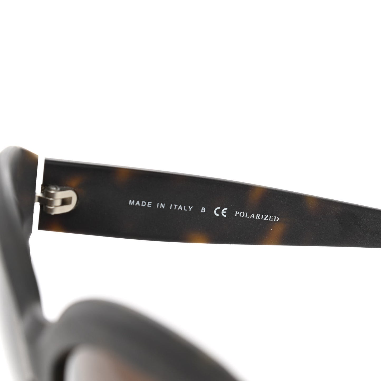 Tweed Effect CC Polarized Butterfly Signature Sunglasses 5332 Havana