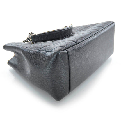 Chanel Caviar Grand Shopping Tote GST Black 4 of 9