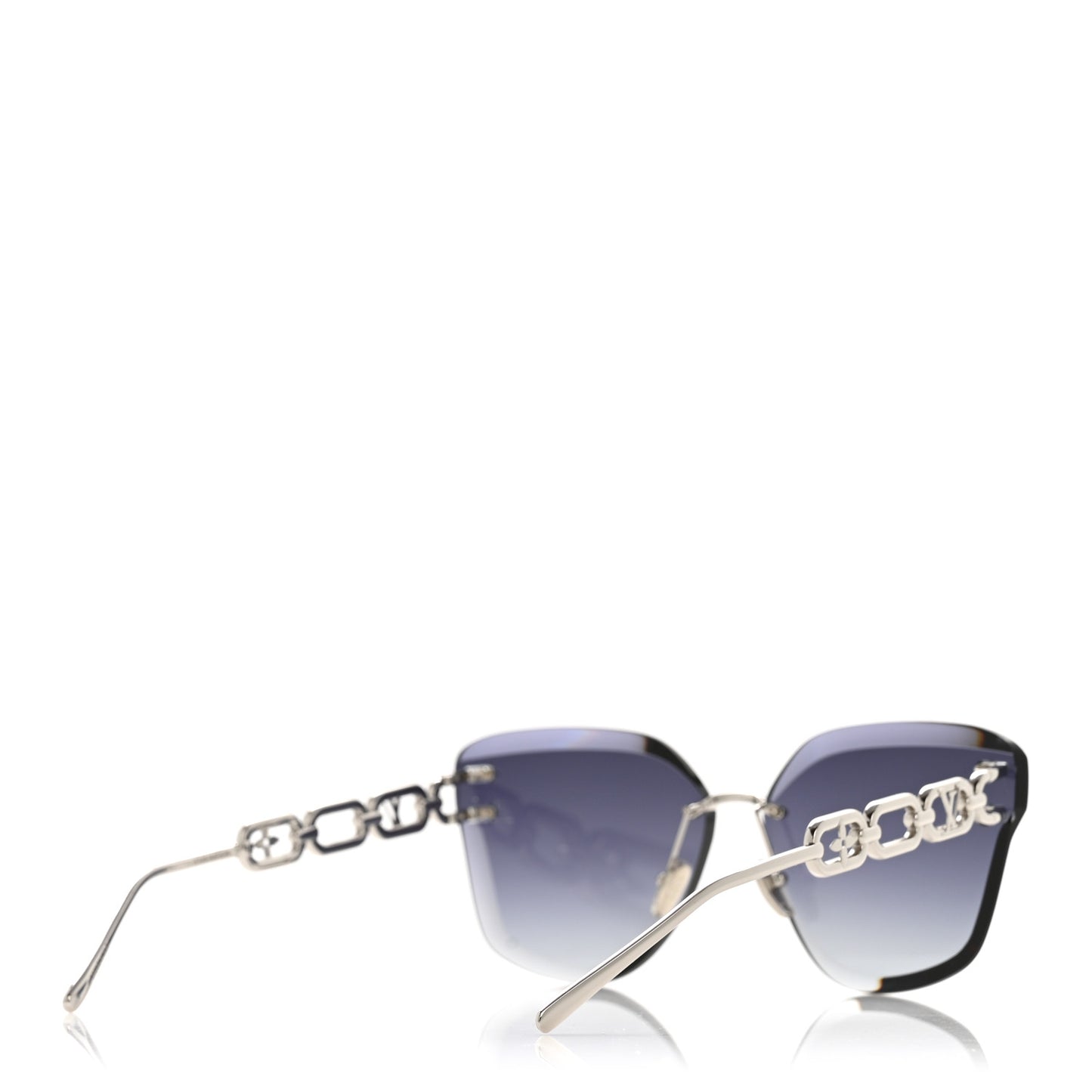 Metal LV Jewel Sunglasses Z2142U Silver Grey