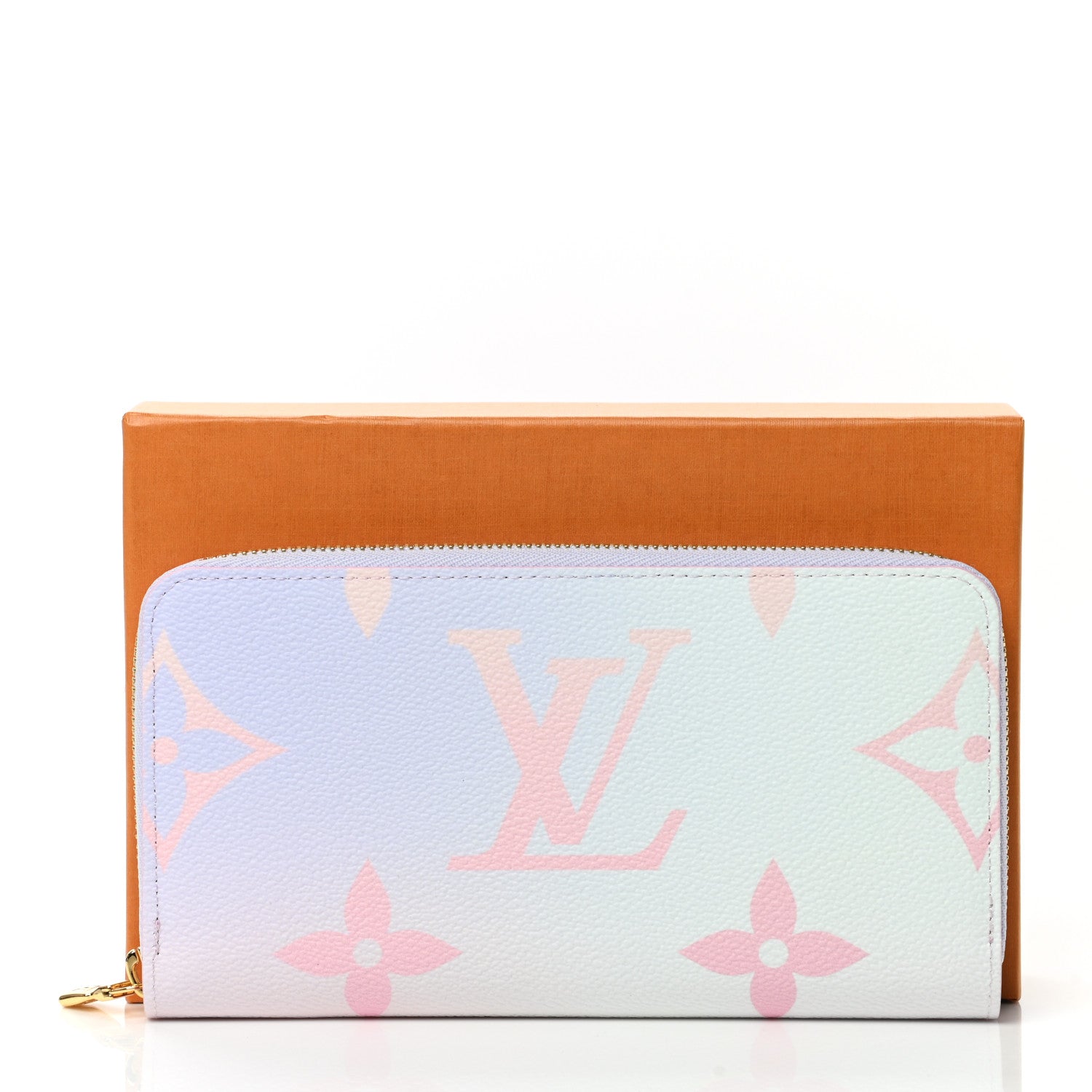 Louis Vuitton Monogram Giant Spring In The City Zippy Wallet Sunrise Pastel 8 of 8