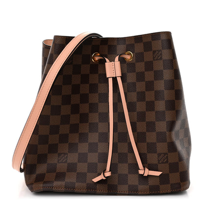Louis Vuitton Damier Ebene Neonoe MM Venus Pink 1 of 9