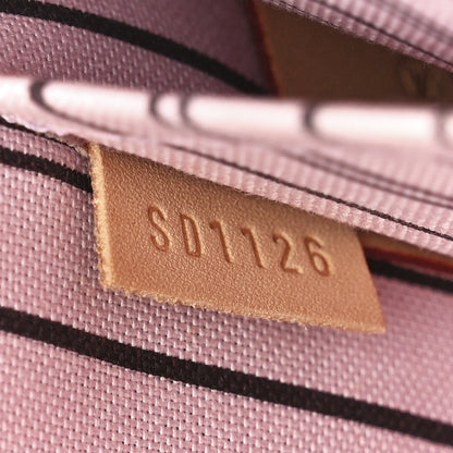 Louis Vuitton Monogram Neverfull MM GM Pochette Rose Ballerine 7 of 11