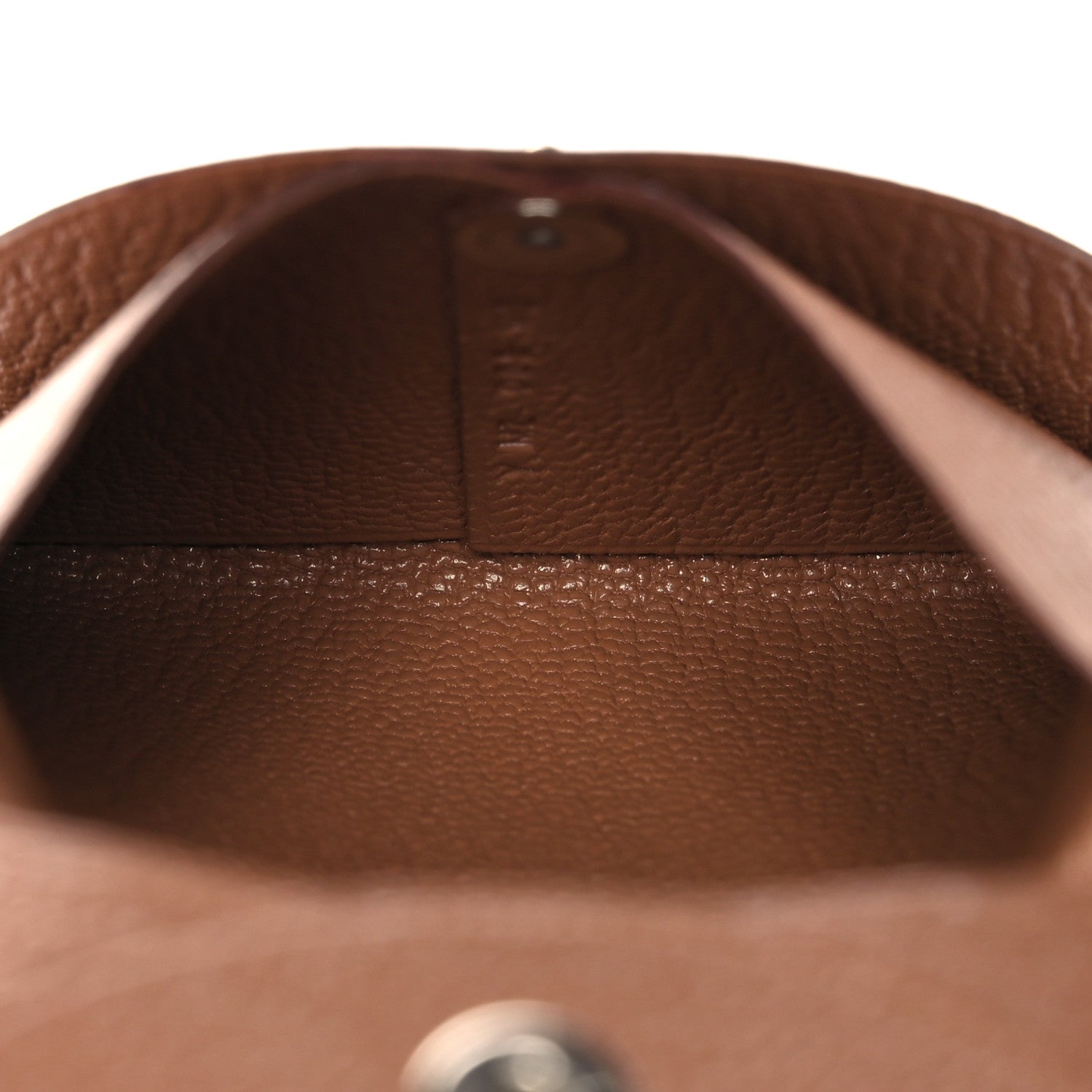 Hermes Chevre Mysore Bastia Coin Purse Quebracho 5 of 8