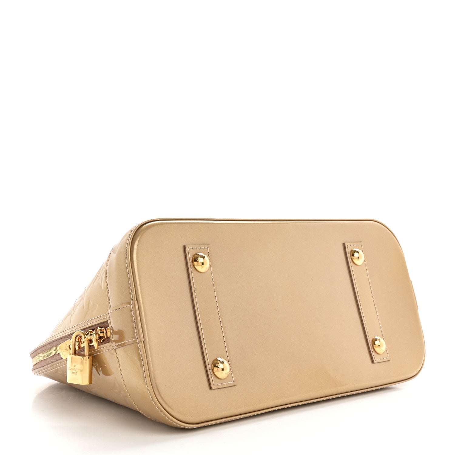 Louis Vuitton Vernis Alma PM Beige Poudre 4 of 9