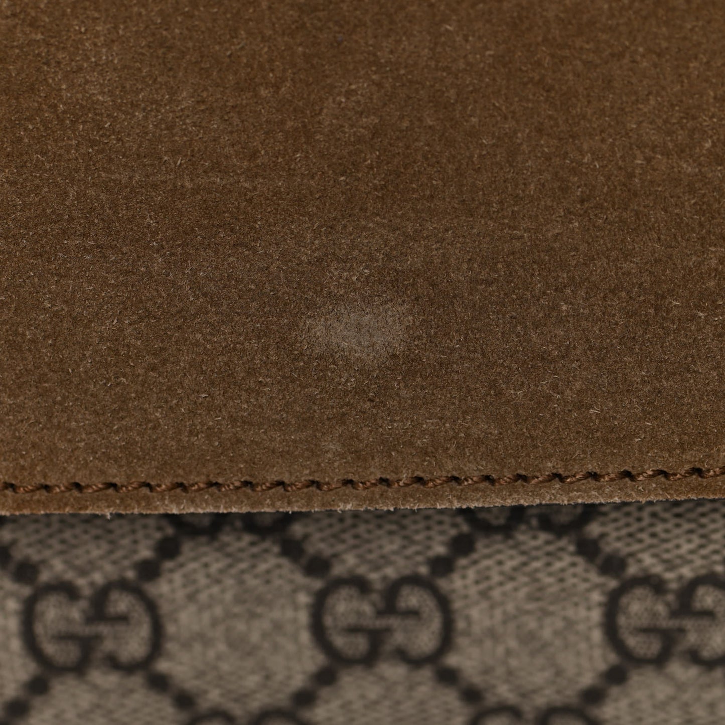 GG Supreme Monogram Mini Dionysus Shoulder Bag Taupe
