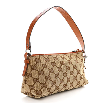 Gucci Monogram Small Pochette Tan 3 of 10