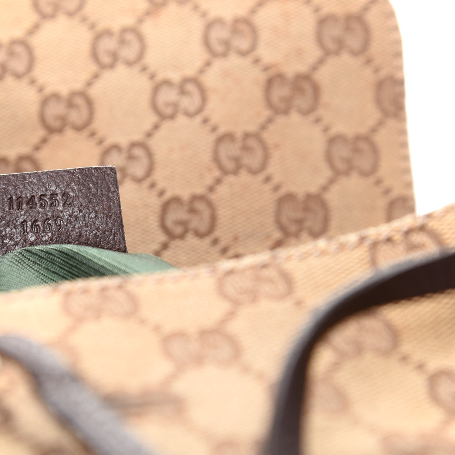 Gucci Monogram Backpack Dark Brown 8 of 11