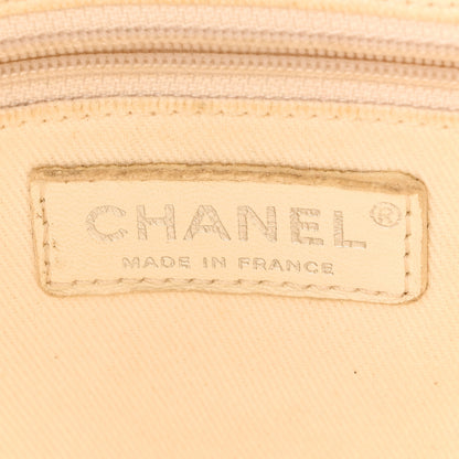 Chanel Caviar Quilted Medallion Tote White 6 of 10