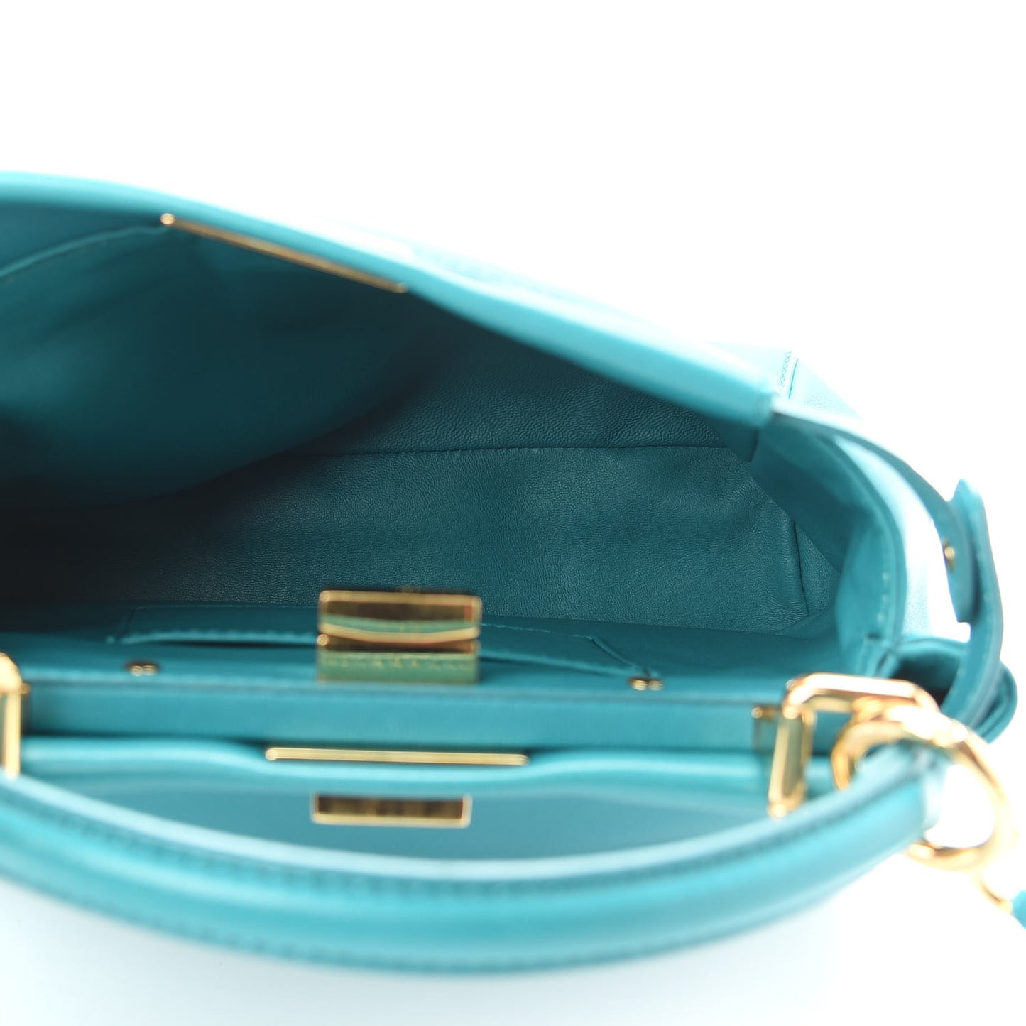 Nappa Mini Peekaboo Iconic Satchel Lago