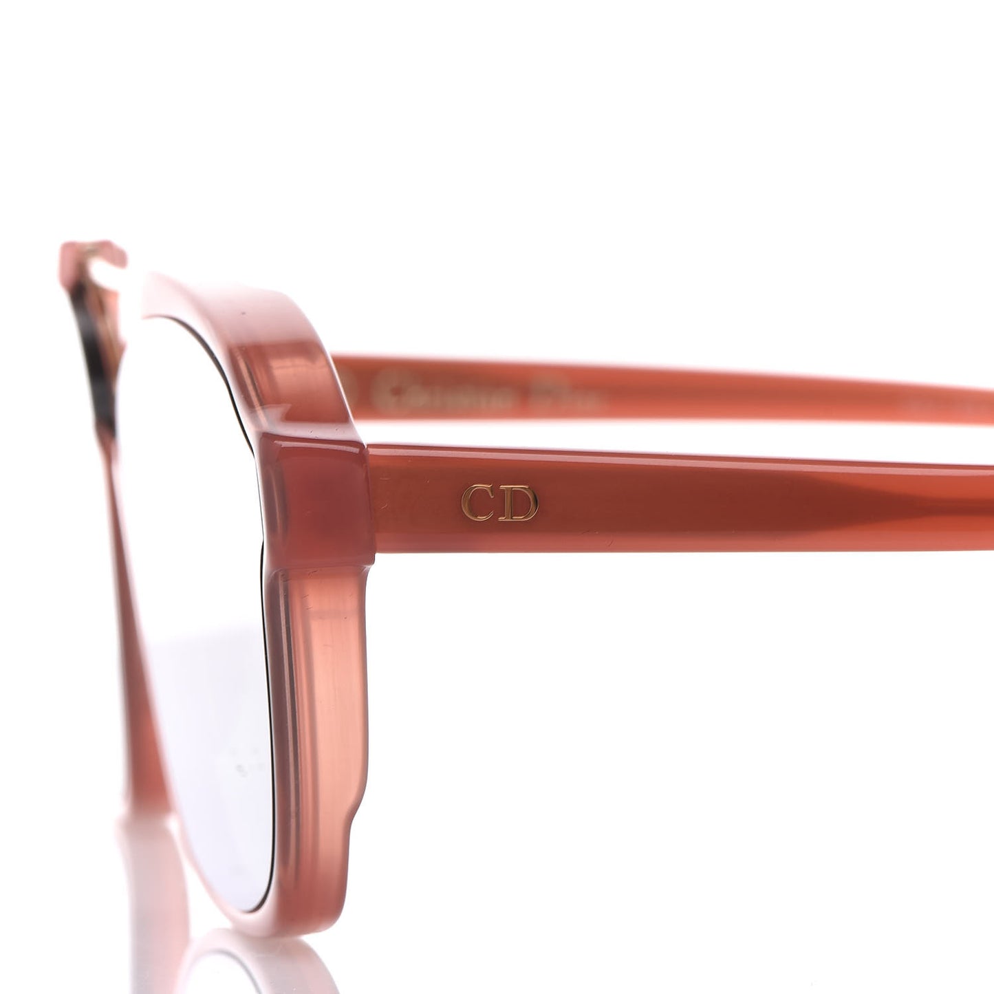 Abstract Square Mirrored Sunglasses Pink