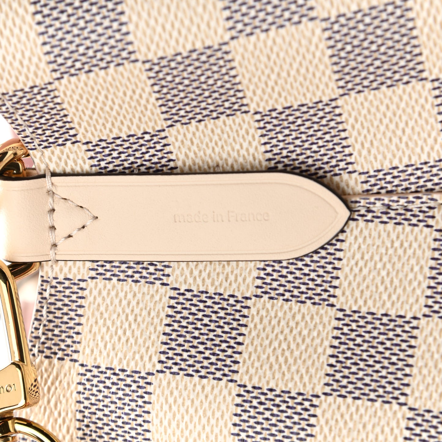 Damier Azur Braided Neonoe BB Pink