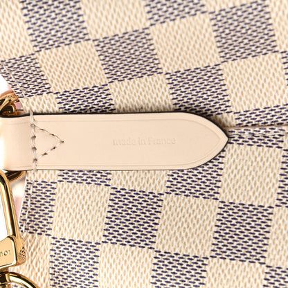Louis Vuitton Damier Azur Braided Neonoe BB Pink 7 of 11