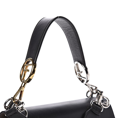 Fendi Vitello Century Opaco F is Fendi Kan I Shoulder Bag Black 14 of 15