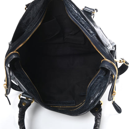 Balenciaga Agneau Giant 12 Gold Hardware City Bleu Obscur 5 of 11