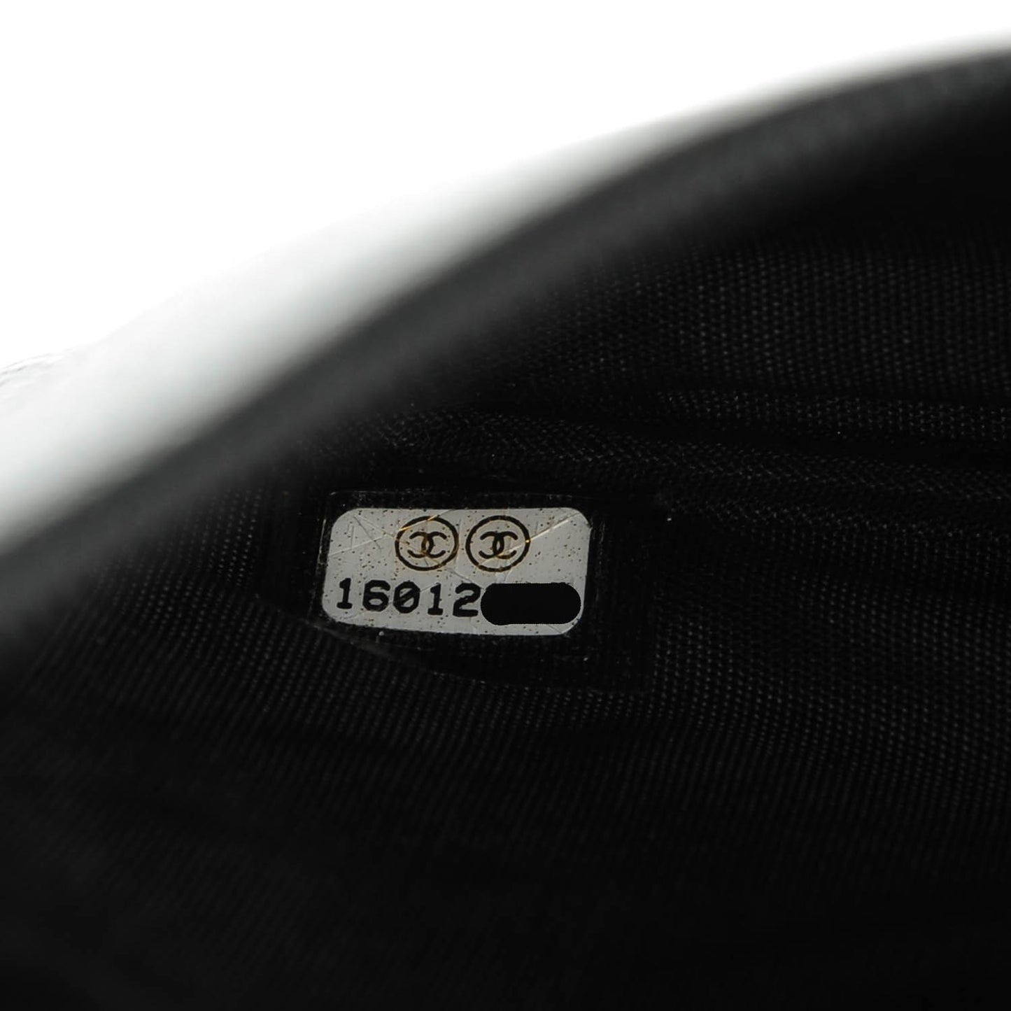 Caviar CC Flat Cosmetic Pouch Black