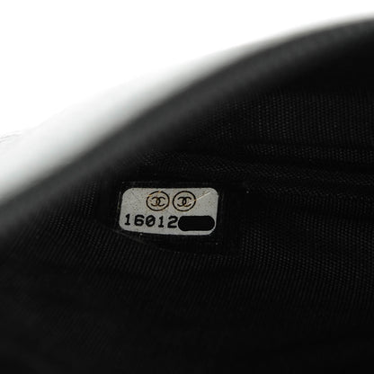 Chanel Caviar CC Flat Cosmetic Pouch Black 7 of 7