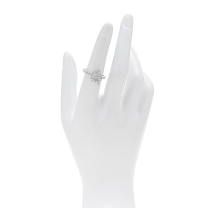 Hermes 18K White Gold Diamond Finesse Ring 53 6.25 2 of 6