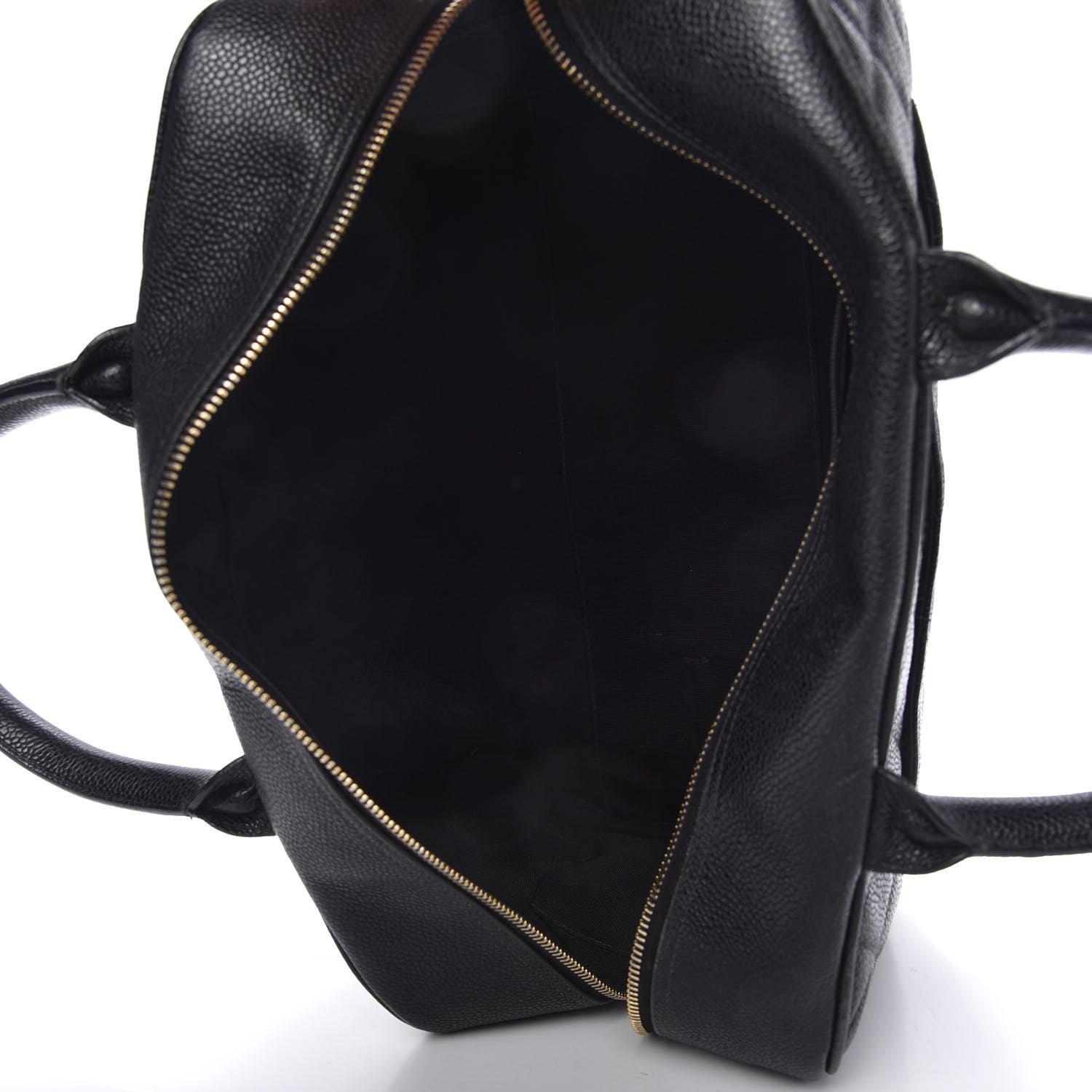 Chanel Caviar Quilted Large Bowler Black 5 of 10