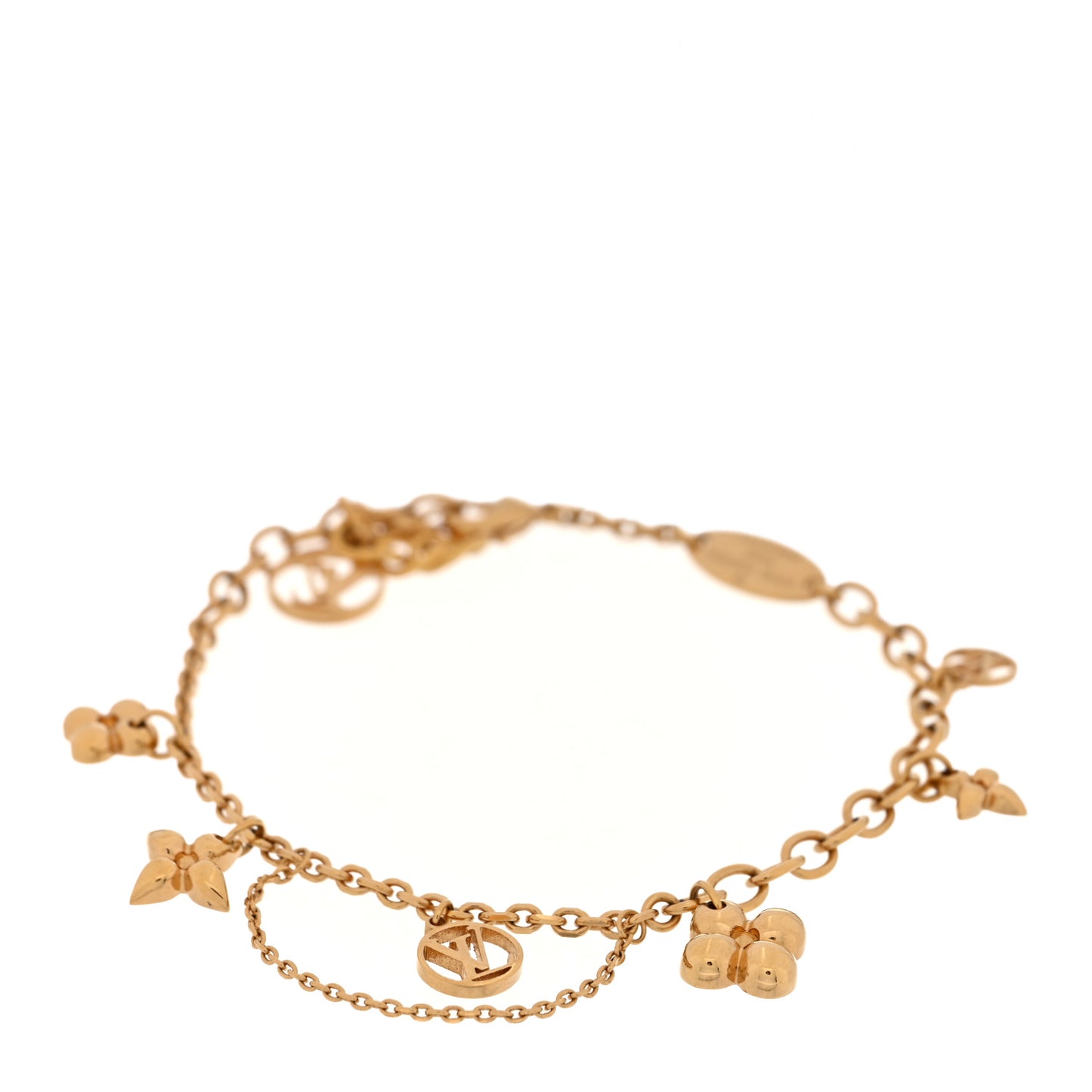 Metal Monogram Blooming Supple Bracelet