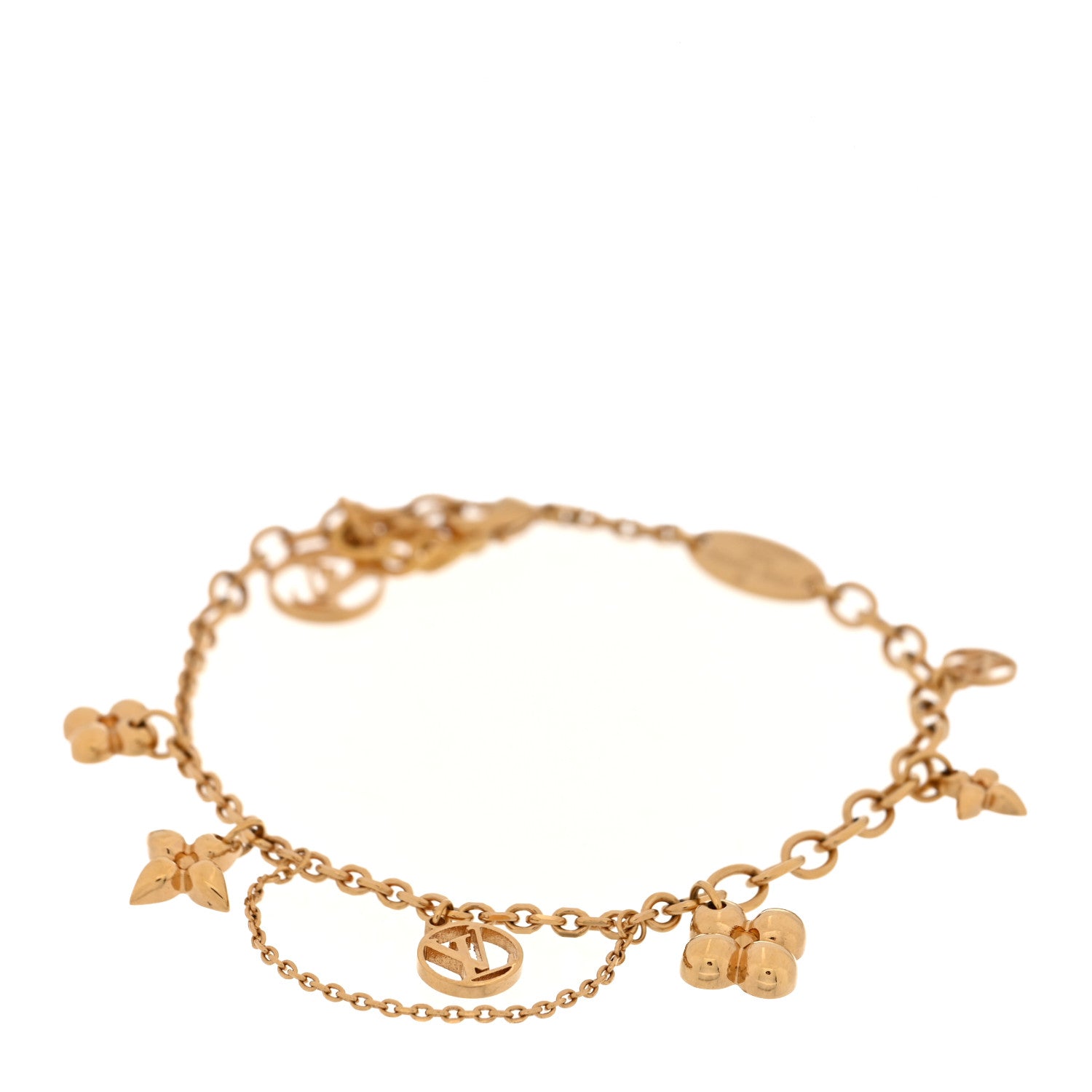 Louis Vuitton Metal Monogram Blooming Supple Bracelet 1 of 4