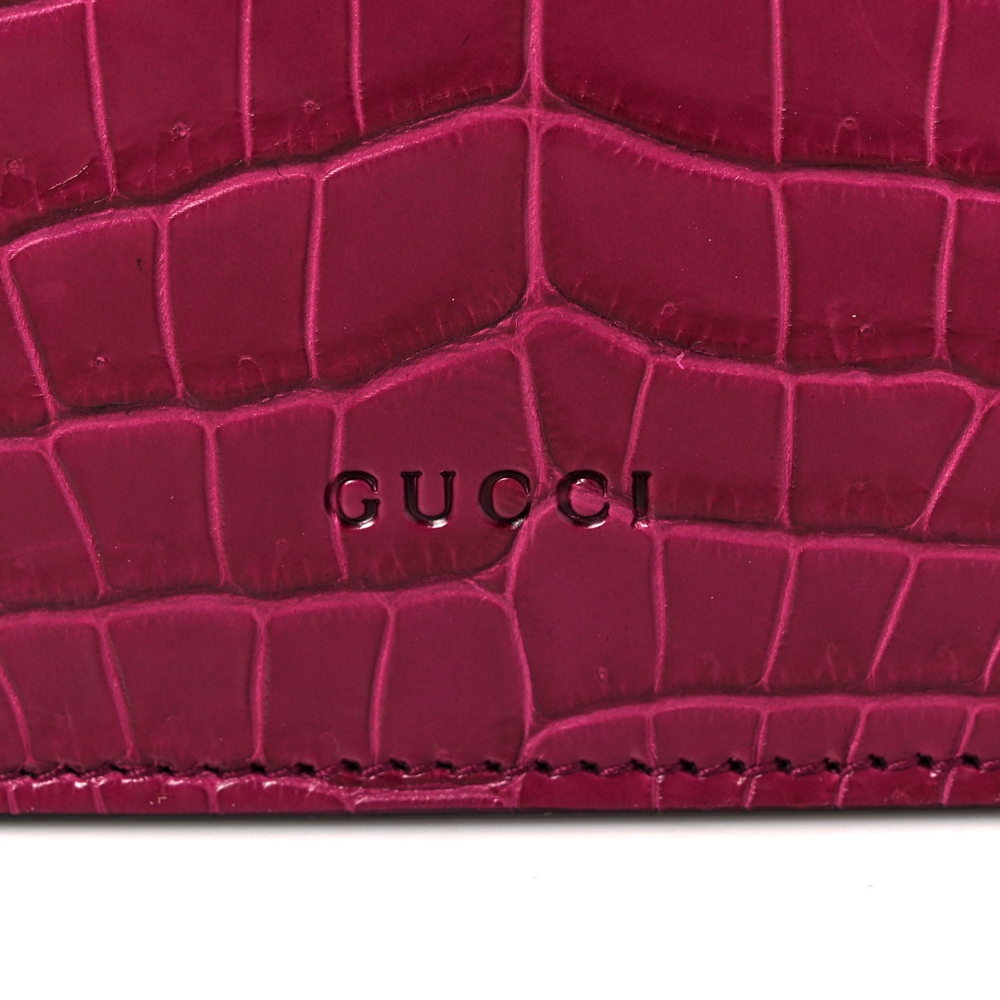 Crocodile Osiride Future Top Handle Bag Violet Cyclamin Black