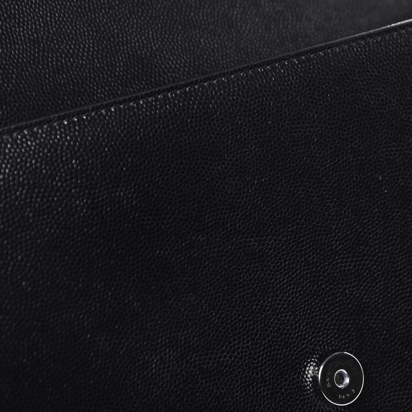 Grain De Poudre Medium Classic Monogram Kate Satchel Black