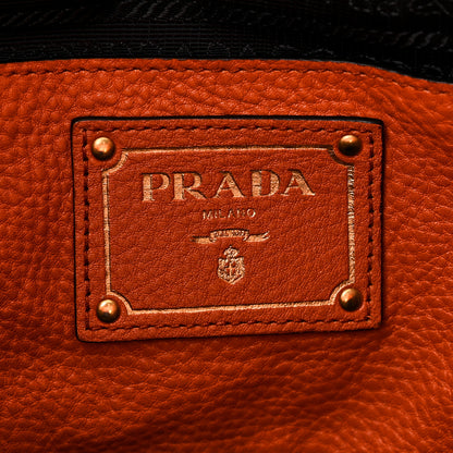 Prada Vitello Daino Shopping Tote Rame 6 of 9