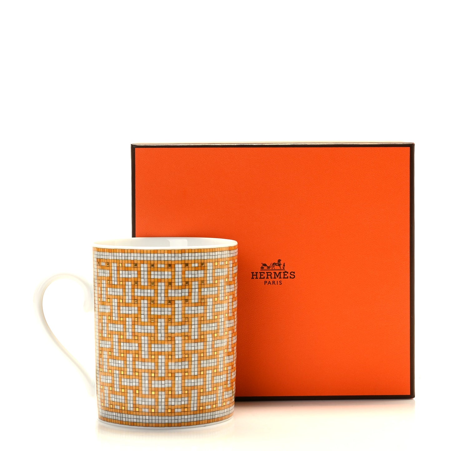Porcelain Mosaique au 24 Mug Gold