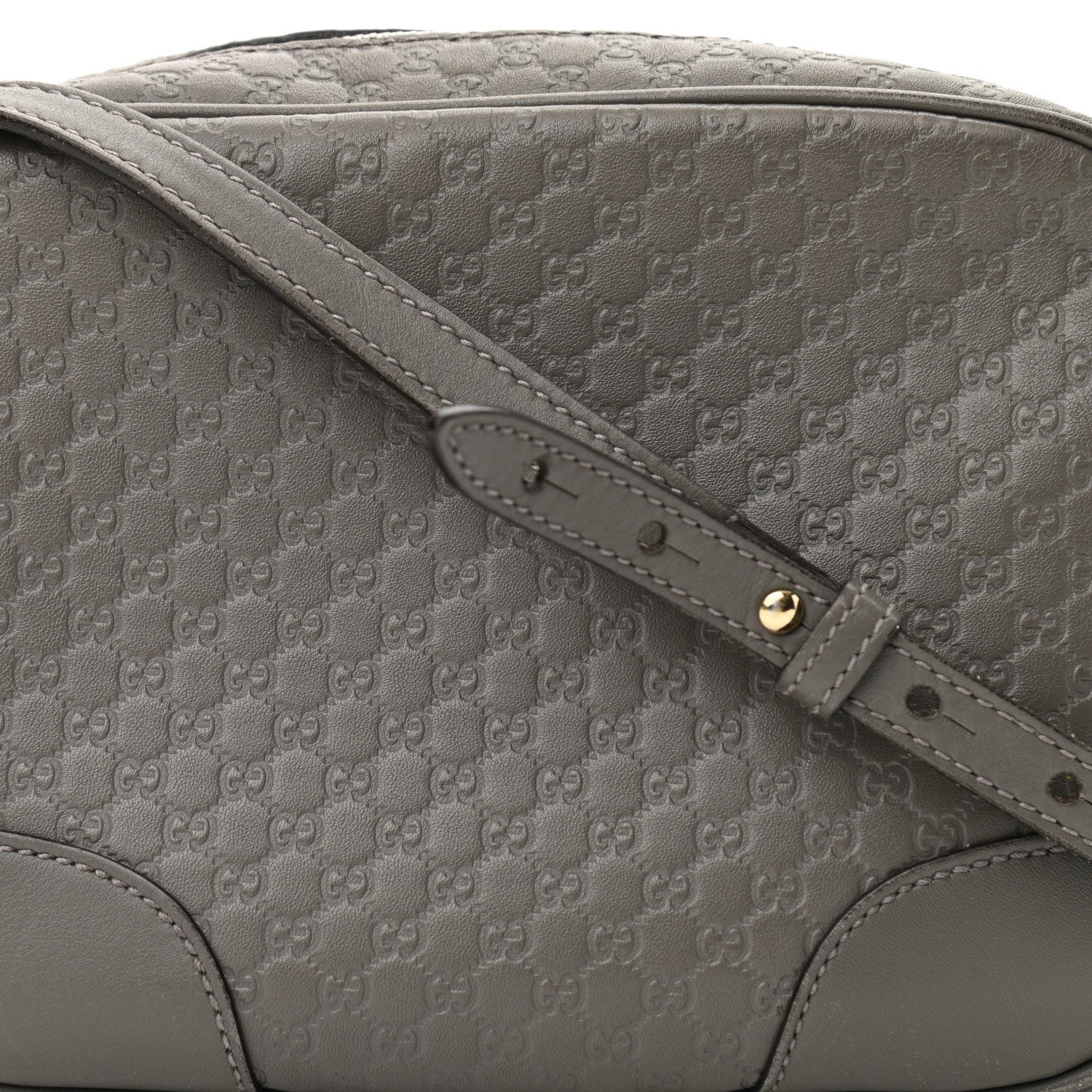 Gucci Microguccissima Mini Bree Messenger Bag Grey 8 of 17