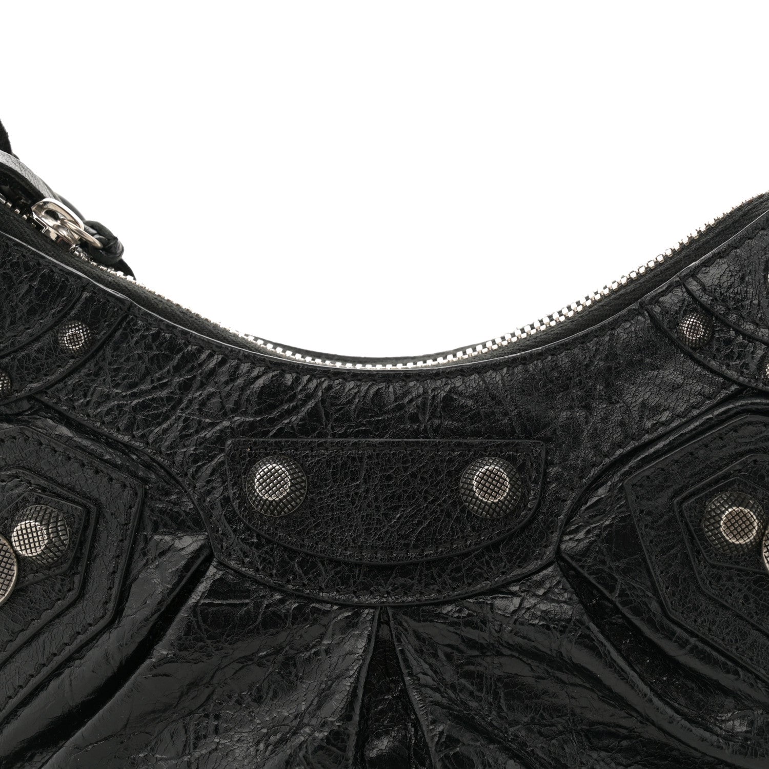 Balenciaga Agneau Arena Le Cagole Shoulder Bag XS Black 9 of 12