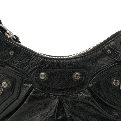 Balenciaga Agneau Arena Le Cagole Shoulder Bag XS Black 9 of 12