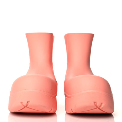 Bottega Veneta Rubber Puddle Ankle Boots 37 Flamingo 2 of 9