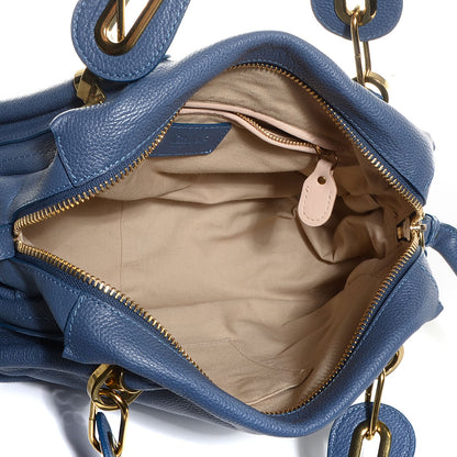 Chloe Calfskin Medium Paraty Street Blue 5 of 8